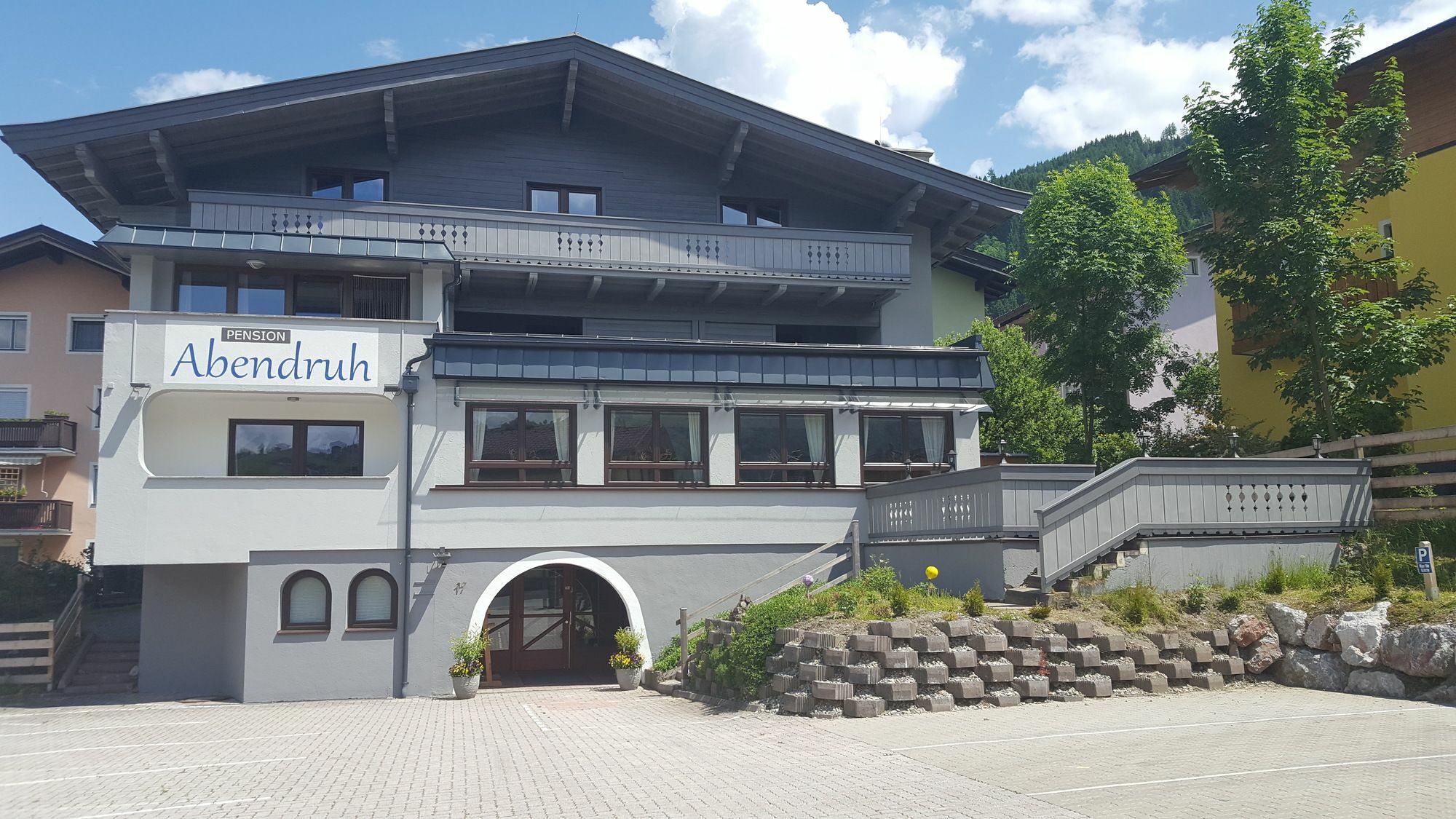 Pension Abendruh Kaprun Buitenkant foto