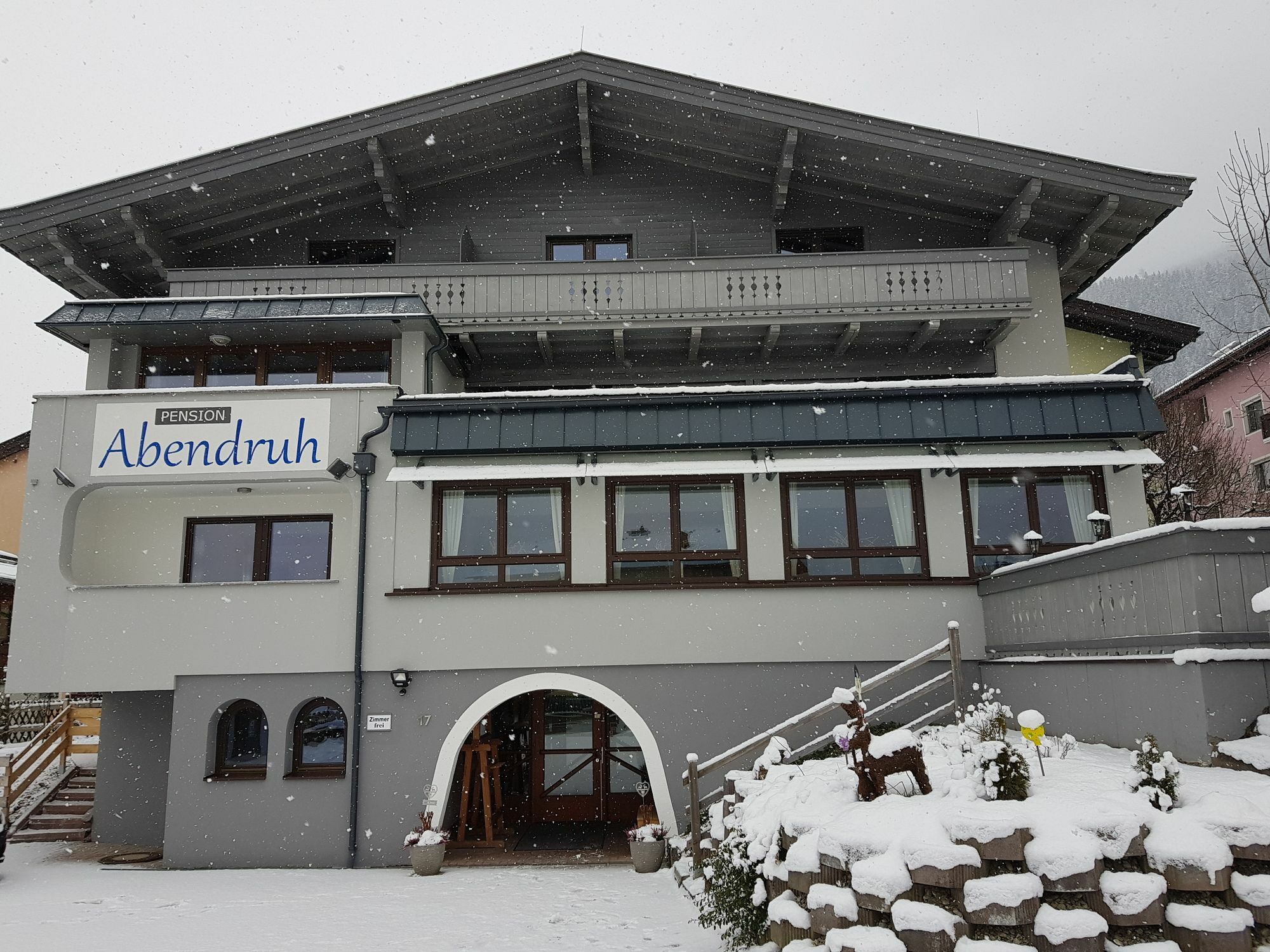 Pension Abendruh Kaprun Buitenkant foto
